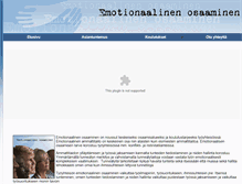 Tablet Screenshot of emotionaalinenosaaminen.com